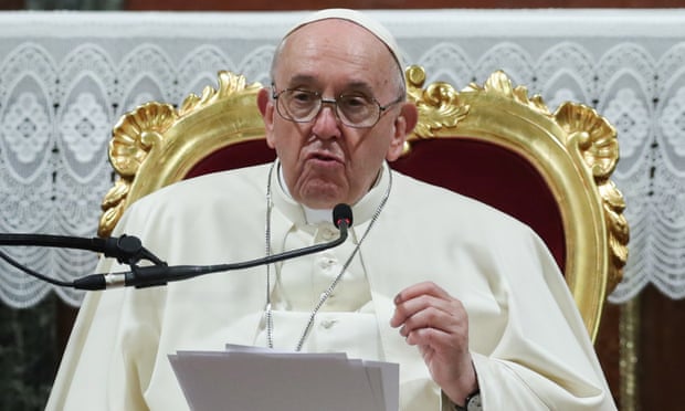 Pope urges the world not to forget danger of nuclear war
